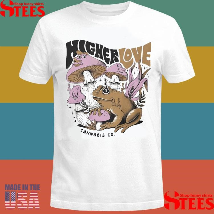 Higher Love Cannabis Co Frog Shirts