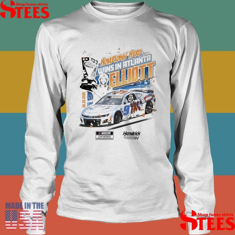 Hometown Hero Wins In Atlanta Elliott T-shirt