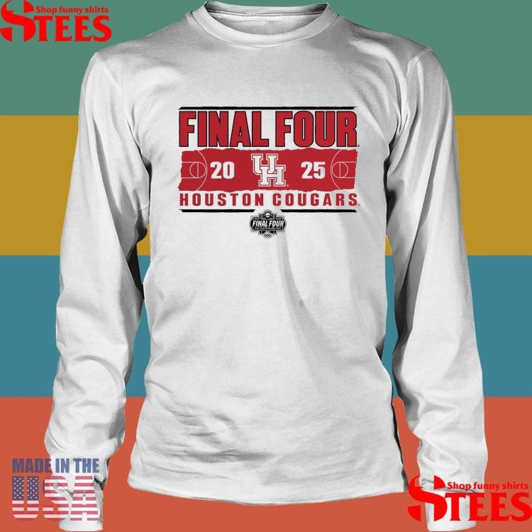Houston Cougars 2025 Ncaa Men’s Basketball Tournament March Madness Final Four Rebound Shirts