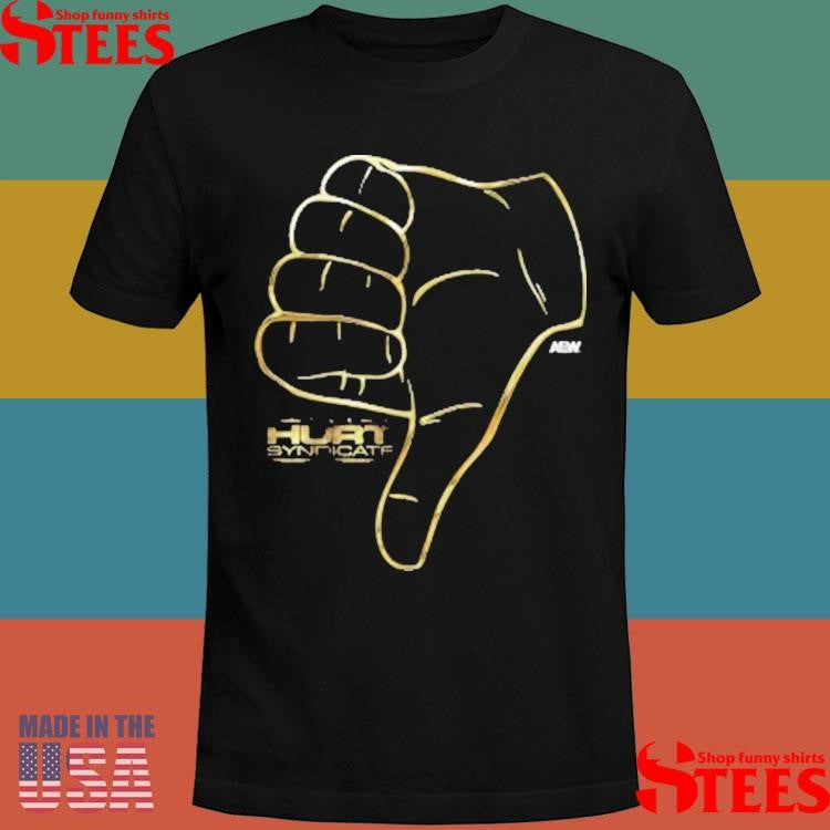 Hurt Syndicate Thumbs Down Comfort Colors Soft Heavyweight Shirts