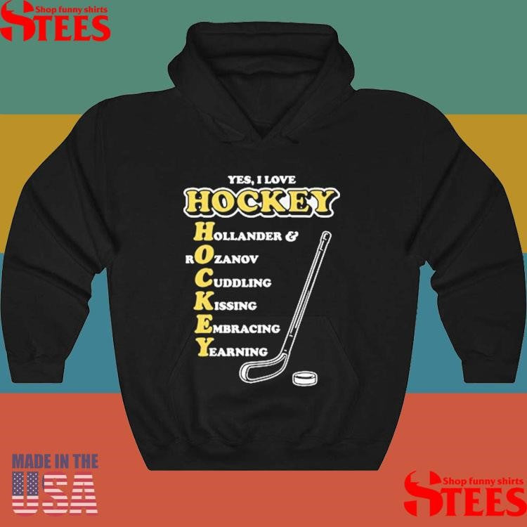 I Love Hockey Acronym T-shirt