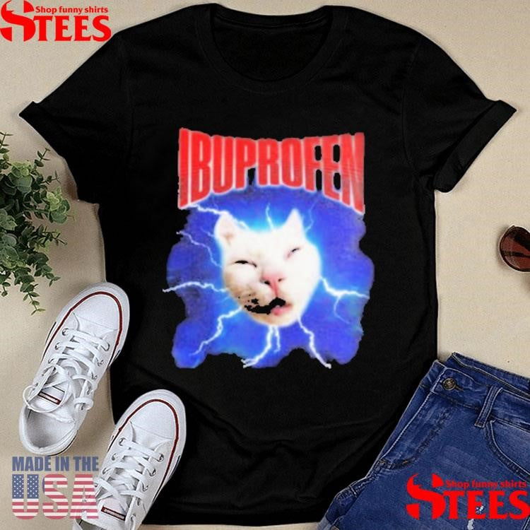 Ibuprofen Cat T-shirt