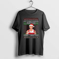Official Im Loving Angels Instead Robbie Williams Christmas Ugly Circle Black