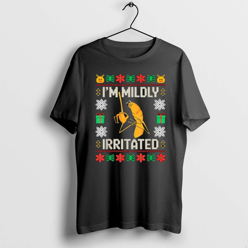 Official Im Mildly Irritated Marcus Worm Christmas