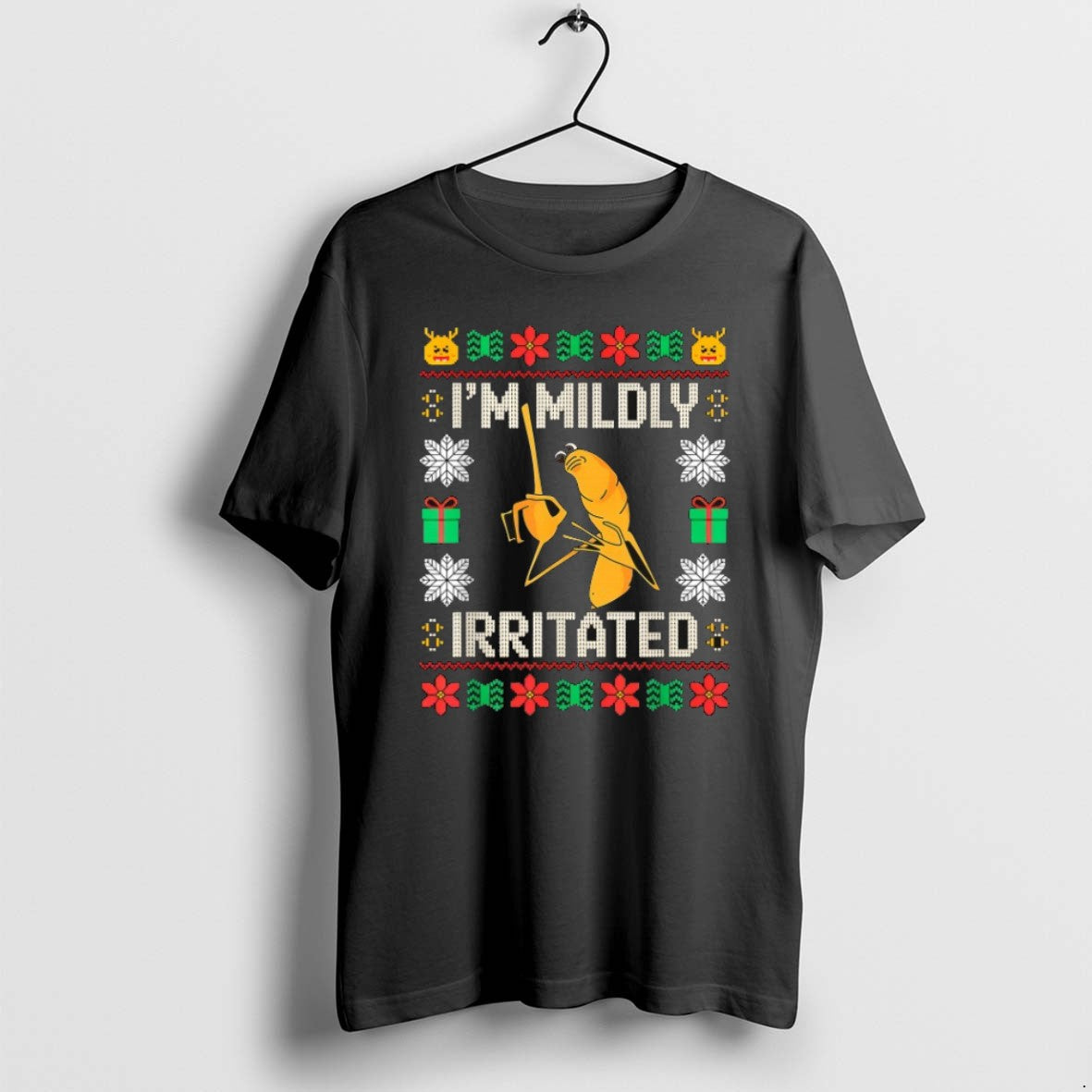 Official Im Mildly Irritated Marcus Worm Christmas