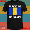 I’m Not Yelling Bajan Country Flag Barbados Culture T-shirt