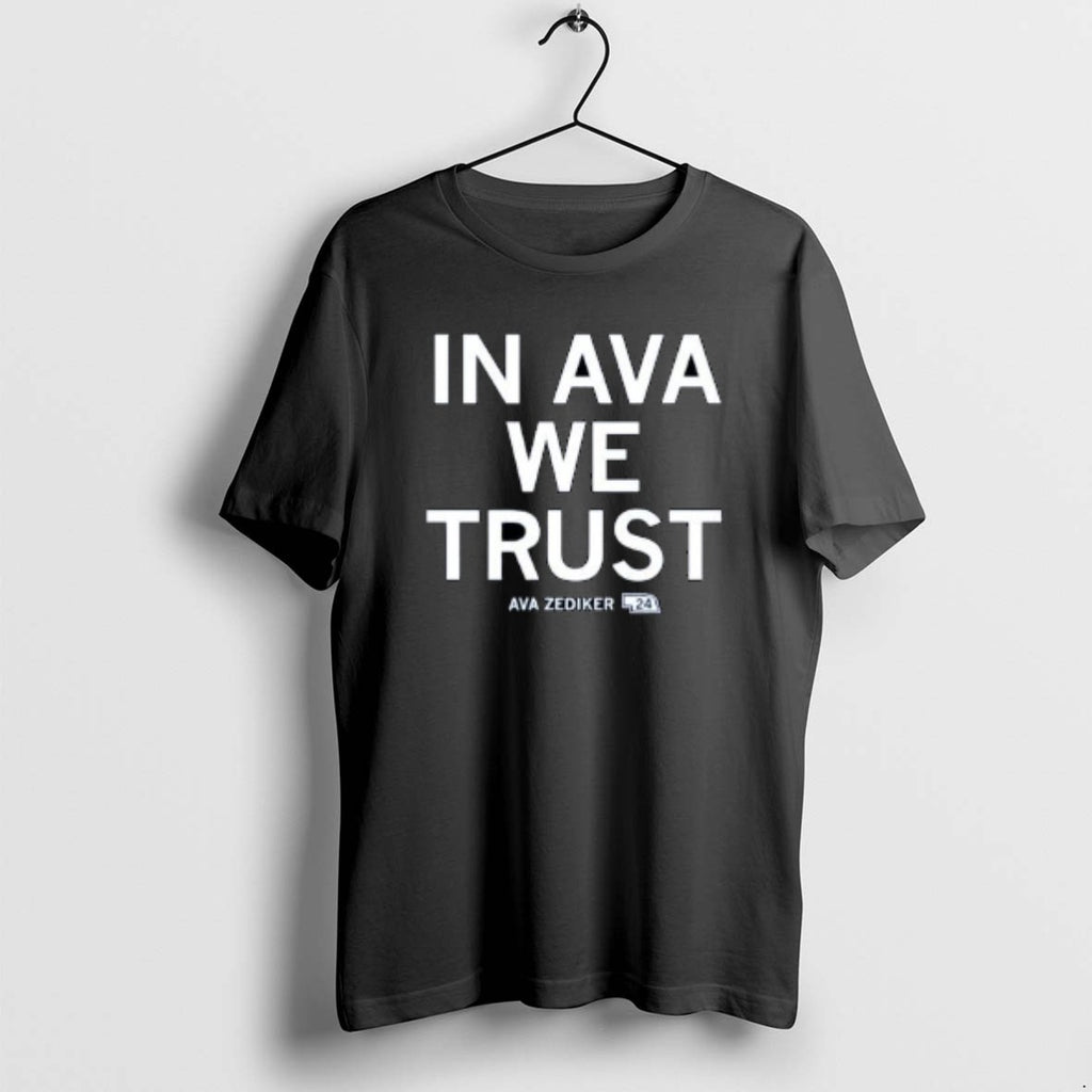 Official In Ava Zediker We Trust Circle Black