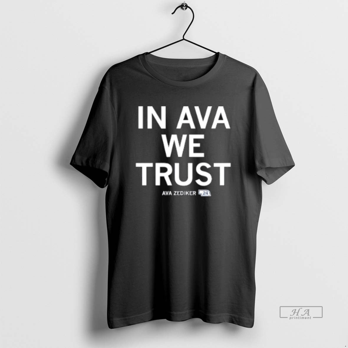 Official In Ava Zediker We Trust Creighton Bluejays Text