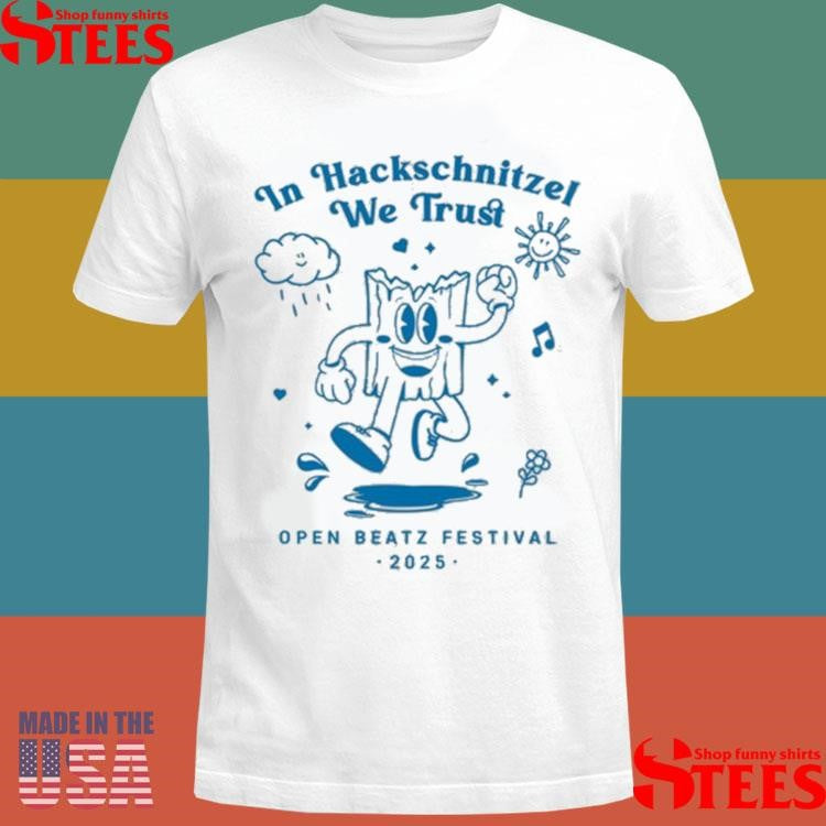 In Hackschnitzel We Trust Open Beatz Festival 2025 T-shirts