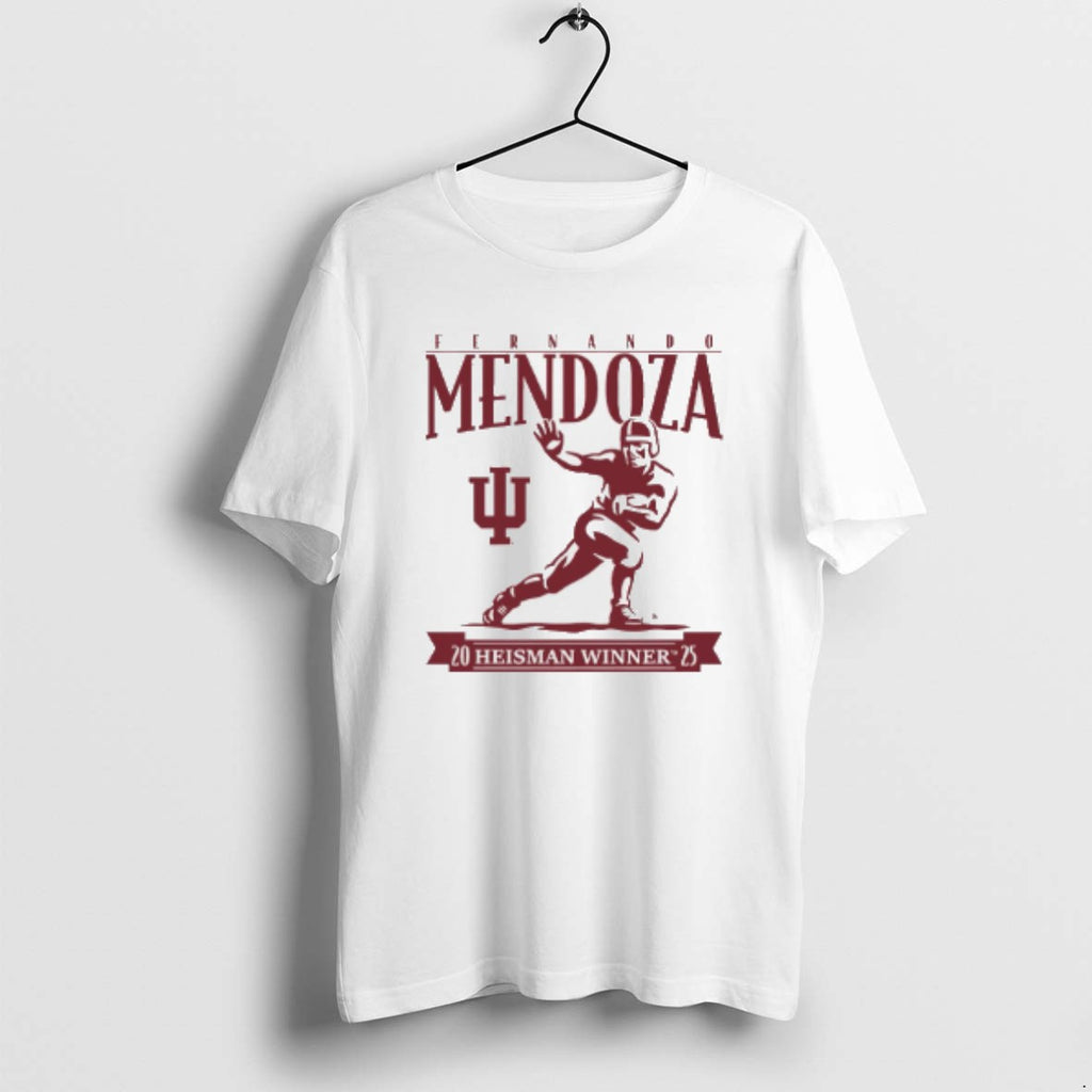 Official Indiana Football Fernando Mendoza Heisman Winner 2025