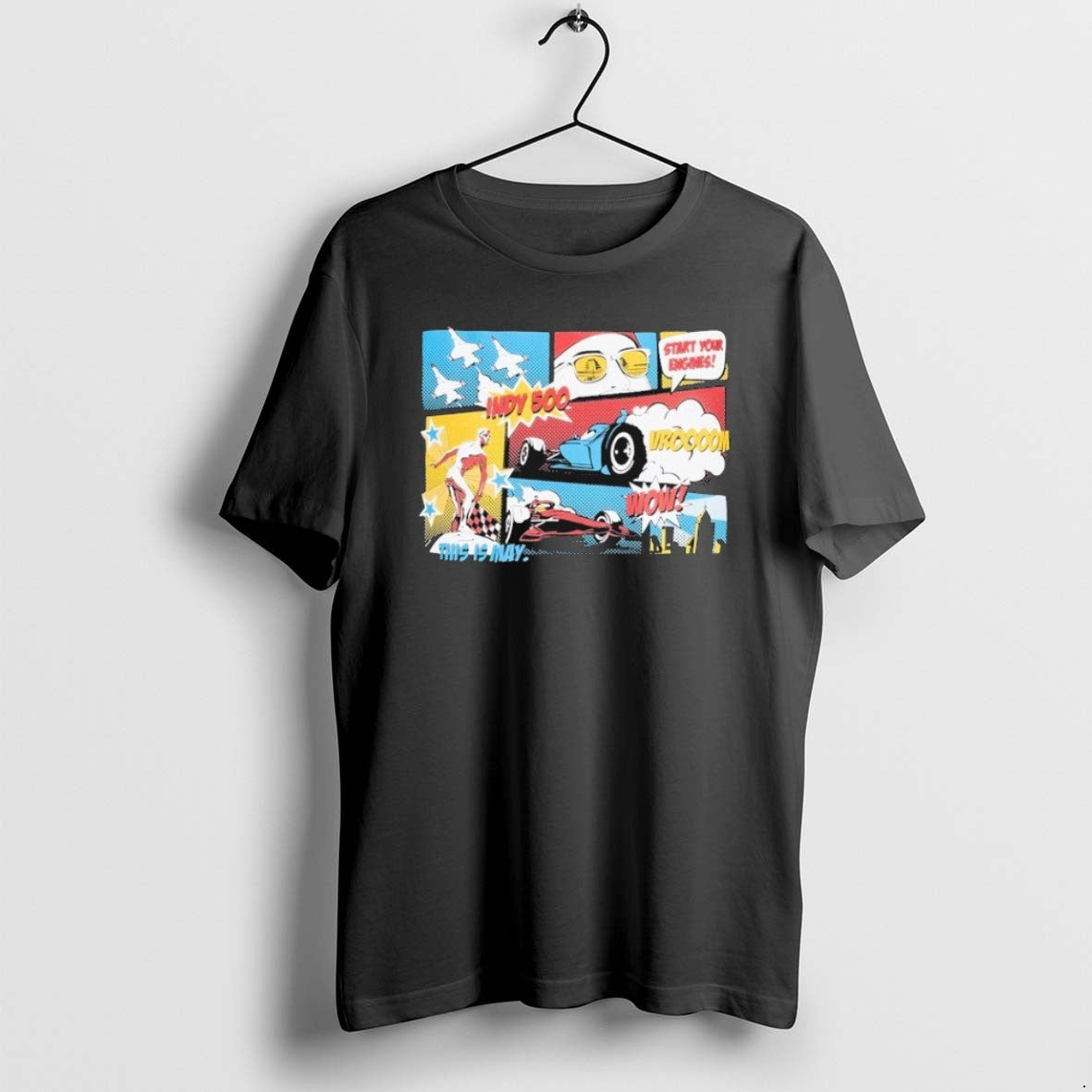 Official Indianapolis Motor Speedway Indy 500 Start Your Engines Vroom Comic Strip