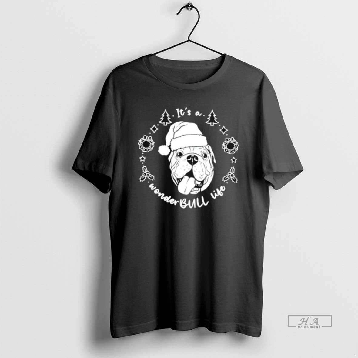 Official Its A Wonder Bull Life Bulldog Santa