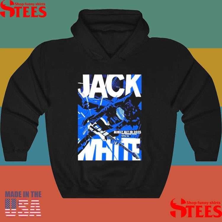 Jack White May 19 2025 Paramount Theatre, Seattle, Wa Live Shirts