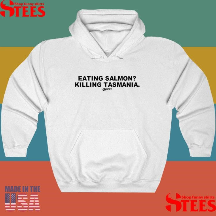 Jacob Elordi Eating Salmon Killing Tasmania Shirts