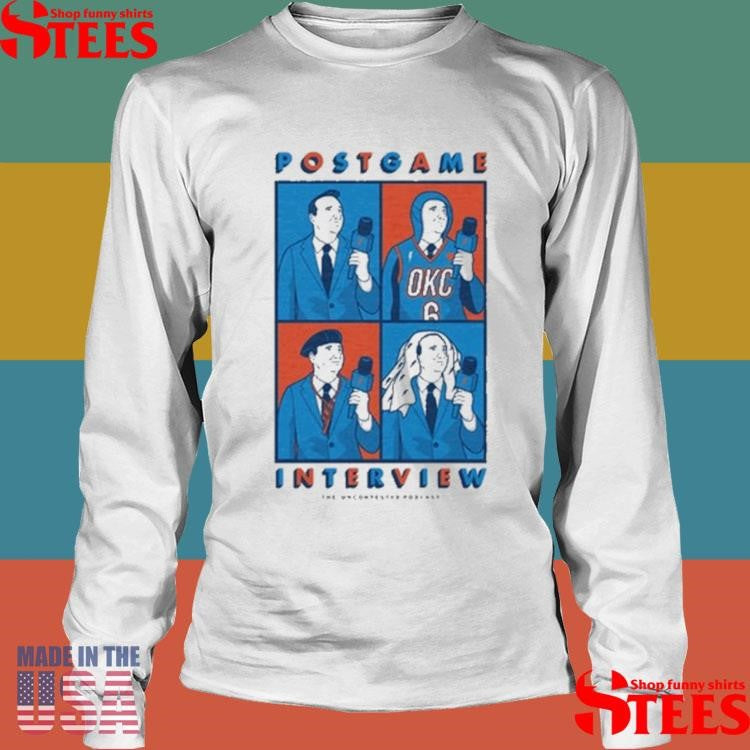 Jalen Williams Postgame Interview The Uncontested Podcast Shirts
