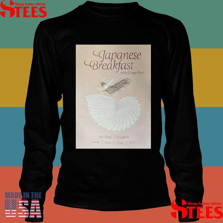 Japanese Breakfast Tour 2025 Salt Shed Chicago, Il Shirts