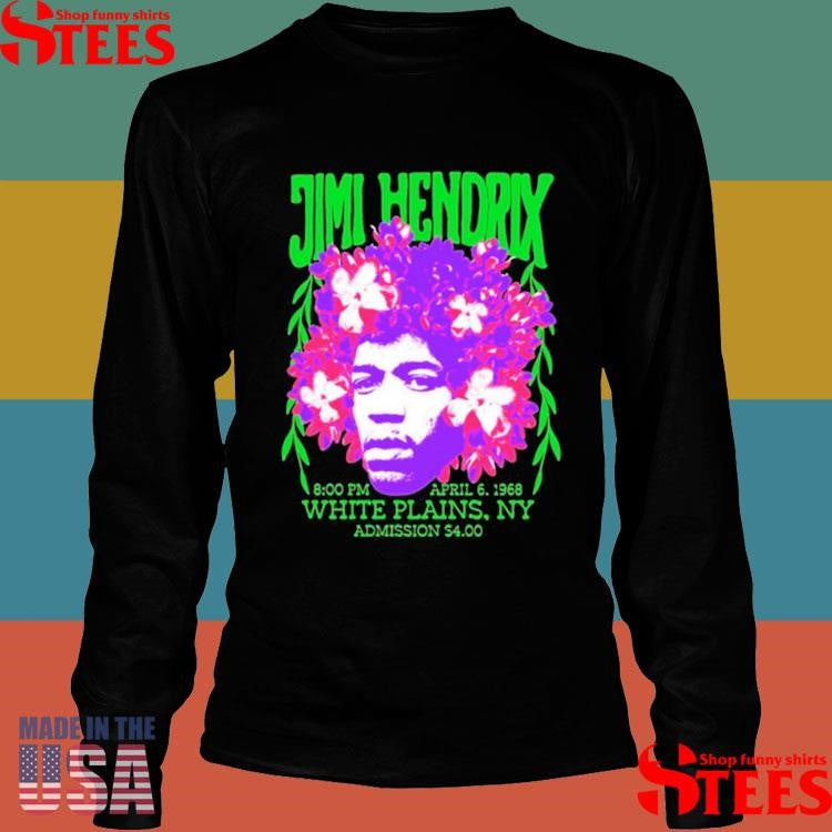 Jimi Hendrix White Plains Ny T-shirt