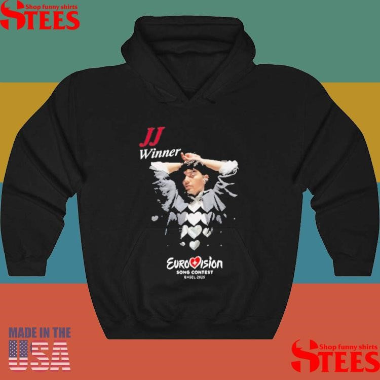 Jj Winner Eurovision Song Contest Basel 2025 Shirts