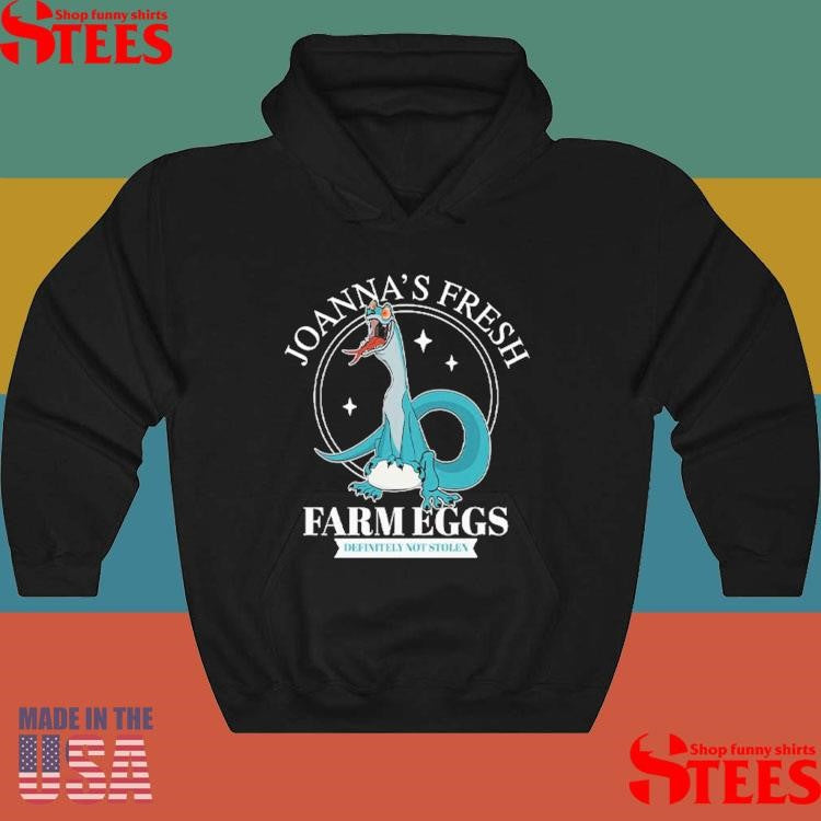 Joanna’s Fresh Farm Eggs Cartoon Lizard Definitely Not Stolen Shirts