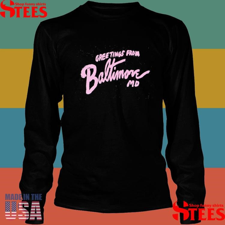 John Waters Greetings From Baltimore Shirts