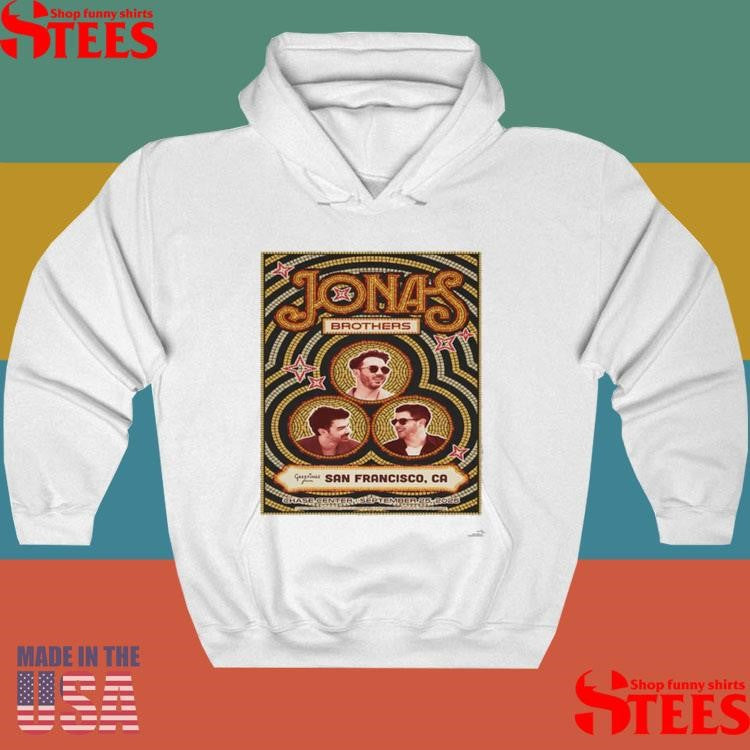 Jonas Brothers Sep 25, 2025 Chase Center In San Francisco, Ca Event T-shirt