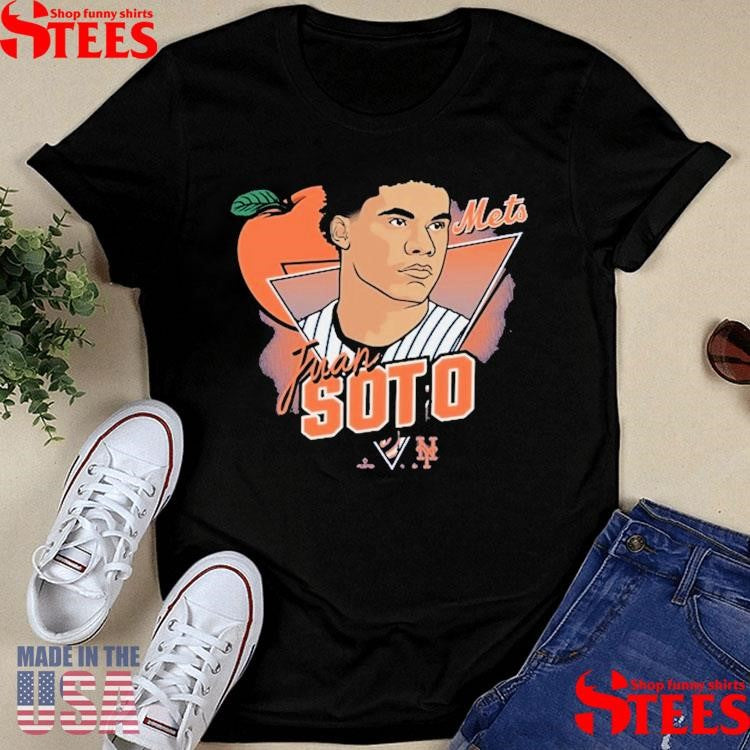 Juan Soto New York Mets ’47 Player Caricature Franklin T-shirt