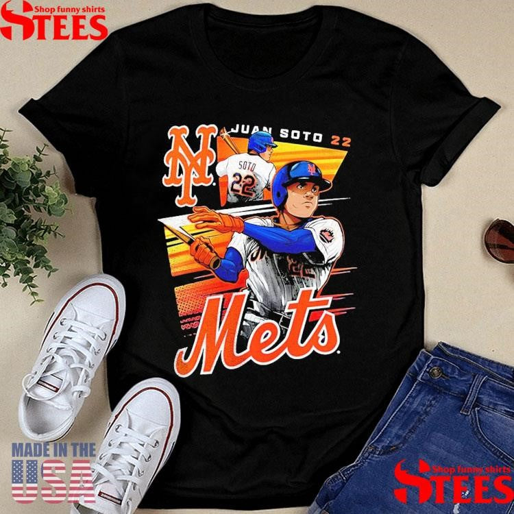 Juan Soto New York Mets Anime Player Shirts