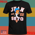 Juan Soto New York Mets Hometown Caricature T-shirt