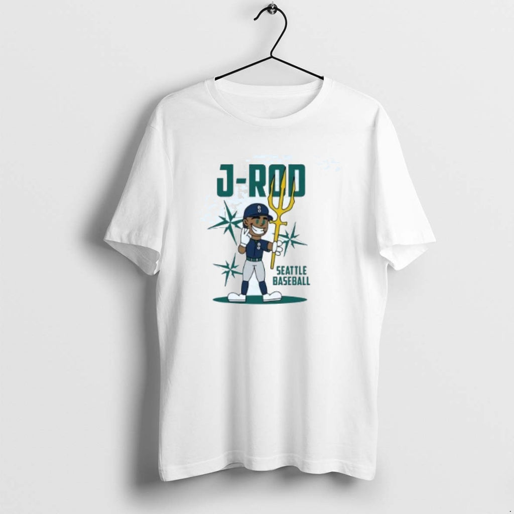 Official Julio Rodriguez J Rod Cartoon Seattle Mariners