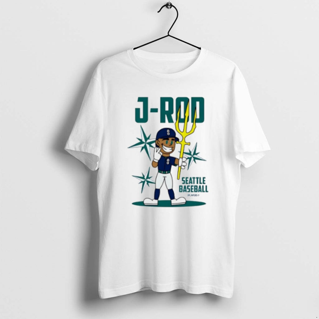 Official Julio Rodriguez Seattle Mariners J Rod Superstar Cartoon