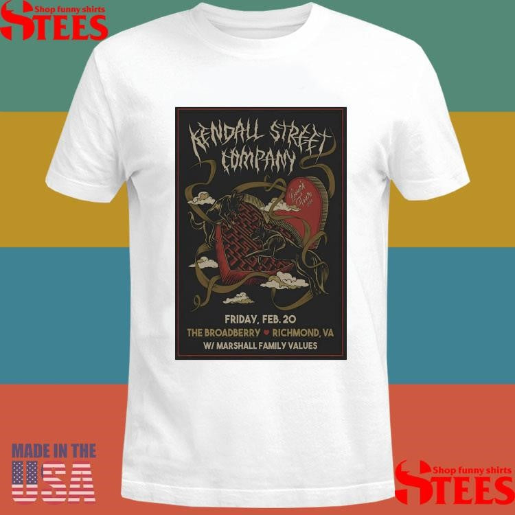 Kendall Street Company In Richmond Va On Feb 20 2026 T-shirt