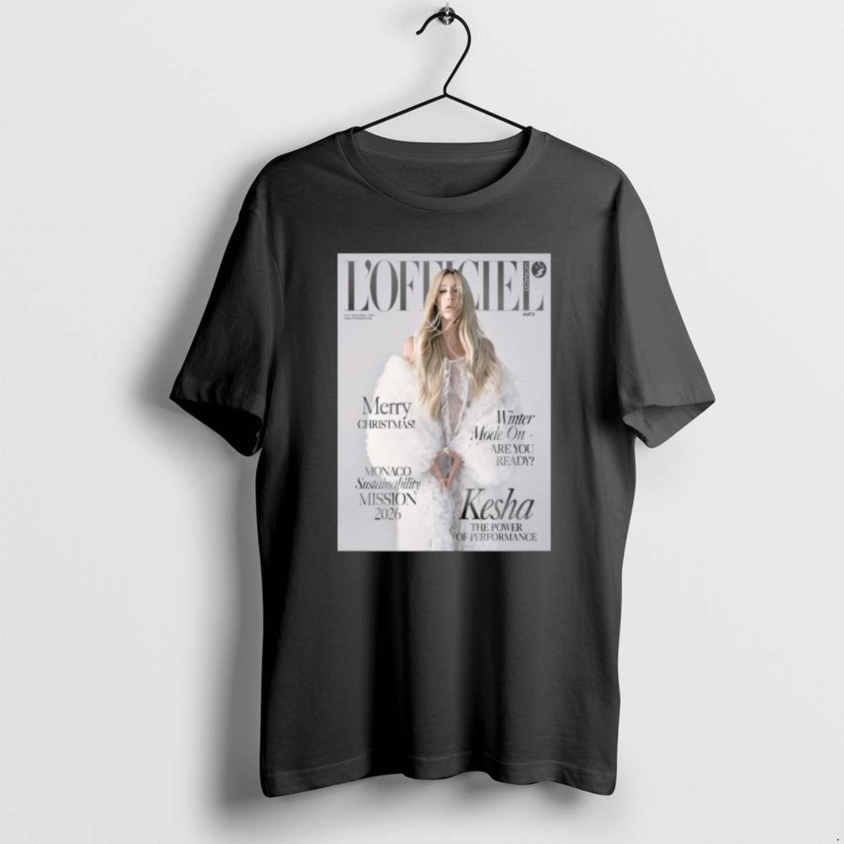 Official Kesha The Power Of Performance On Lofficiel Monaco Winter Issue Monaco Sustainability Mission 2026