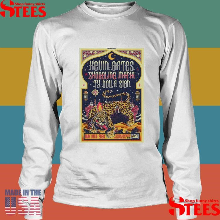 Kevin Gates May 19 2026 Red Rocks Amphitheatre Morrison Co T-shirt