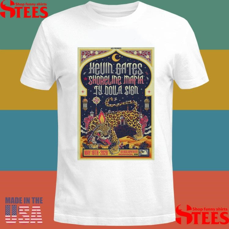 Kevin Gates May 19 2026 Red Rocks Amphitheatre Morrison Co T-shirt