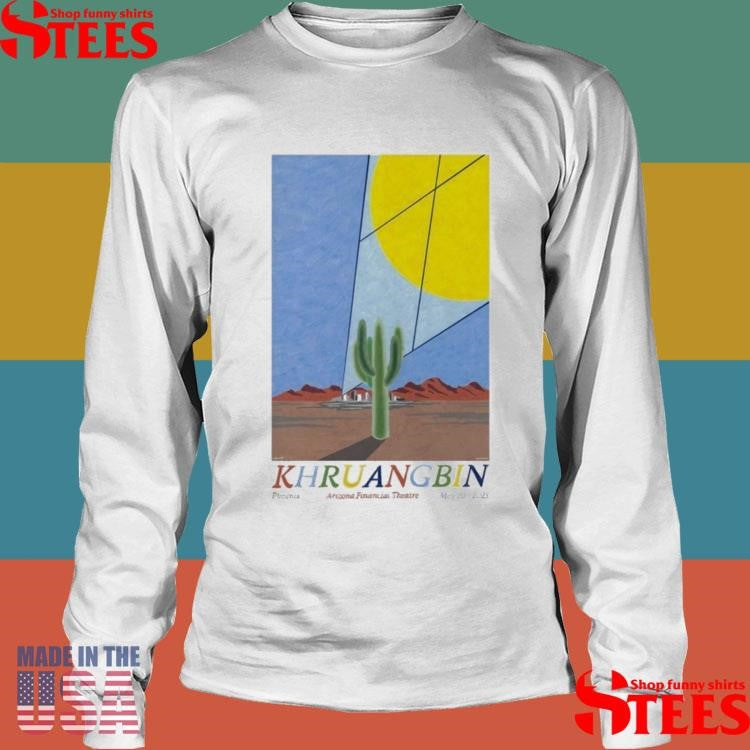 Khruangbin Tour Phoenix, Az May 20 2025 Shirts