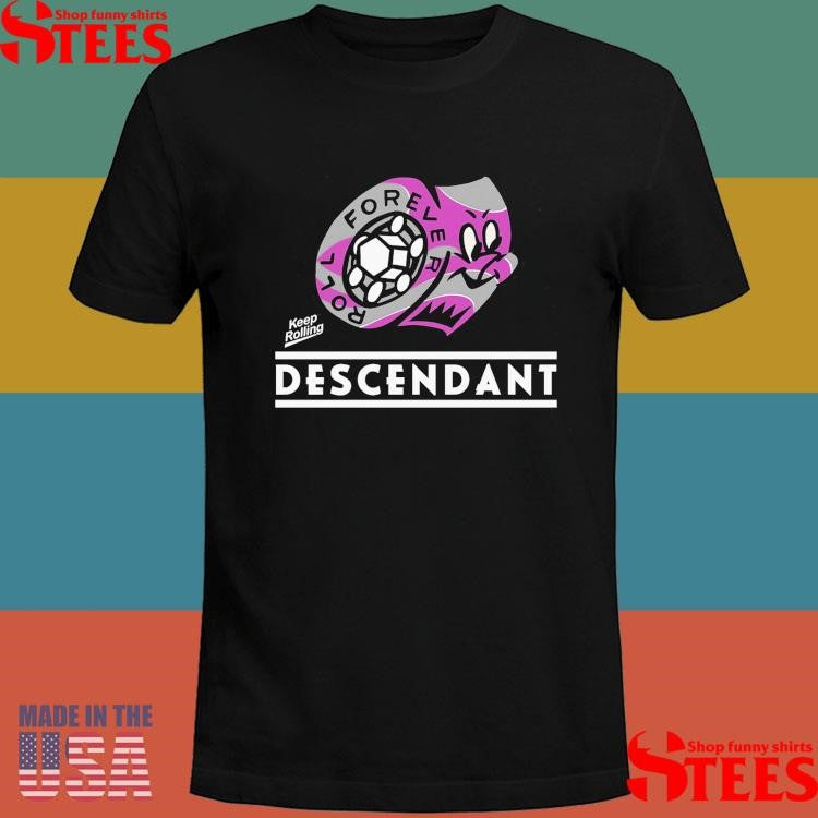 Kid Bearing Ss Keep Rolling Descendant Shirts