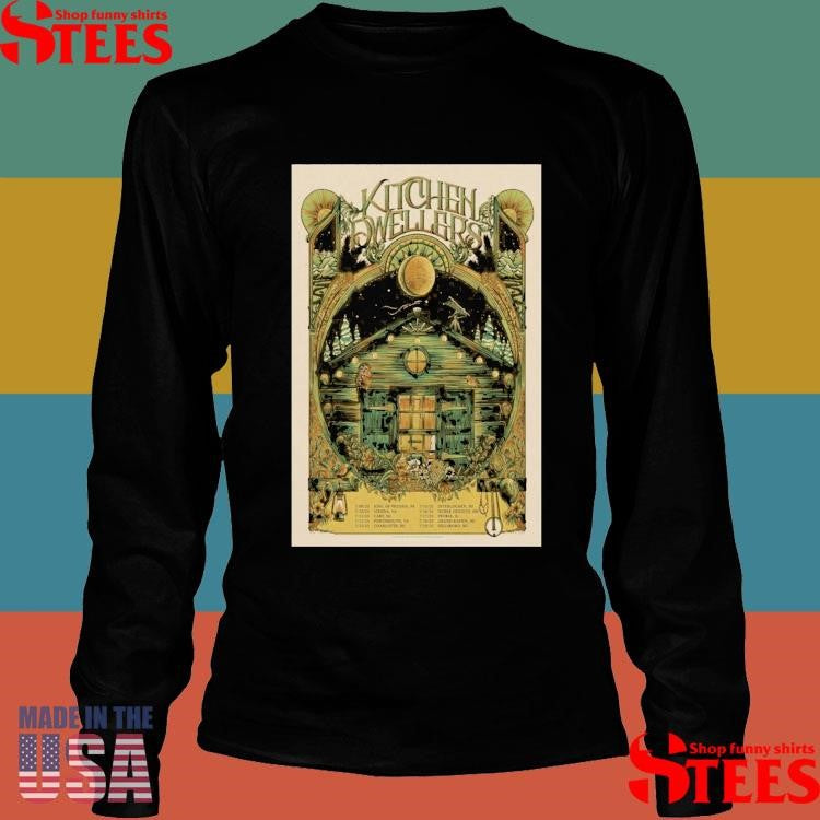 Kitchen Dwellers July 2025 Summer Tour T-shirt
