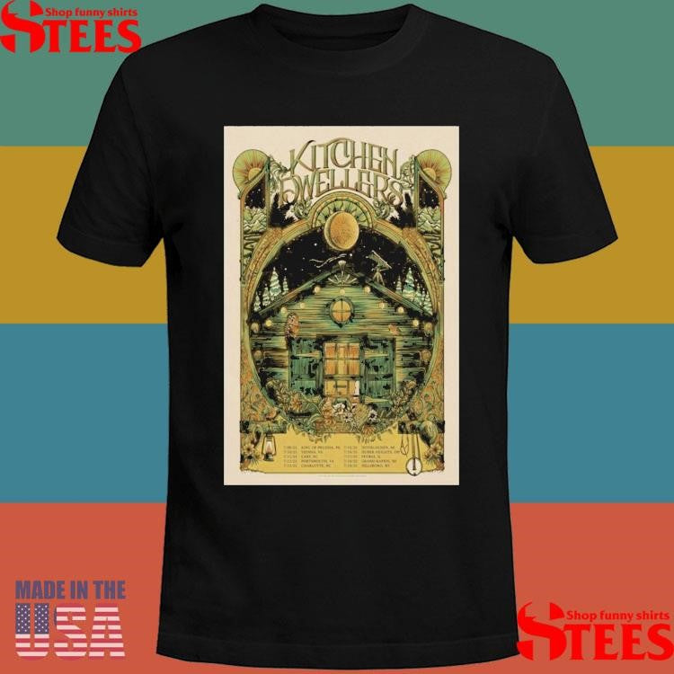 Kitchen Dwellers July 2025 Summer Tour T-shirt