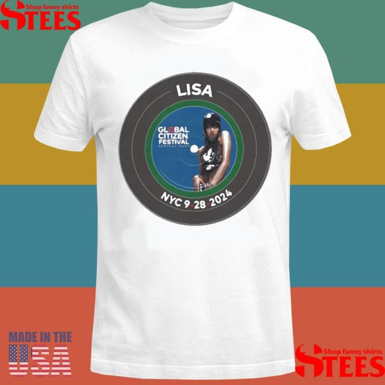 LISA Gaza Global Citizen NYC 9 28 2024 T-Shirt
