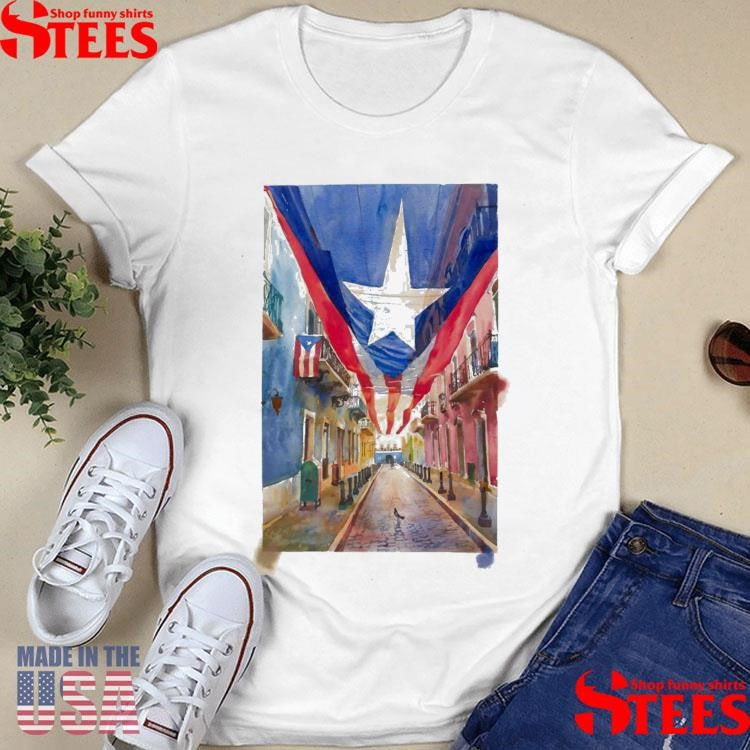 La Isla Del Encanto Puerto Rico T-shirt