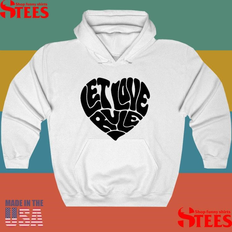 Lenny Kravitz Let Love Rule Heart T-shirt