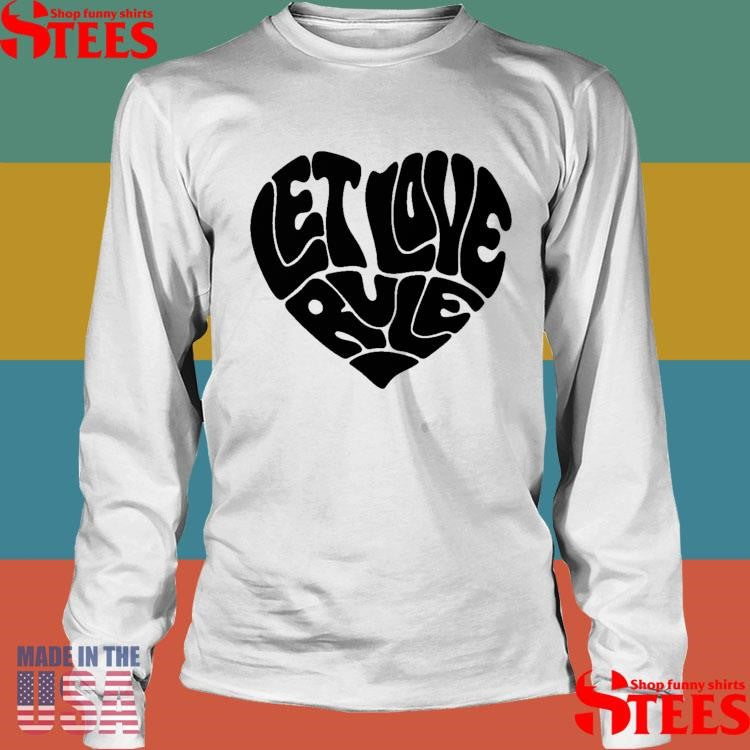 Lenny Kravitz Let Love Rule Heart T-shirt