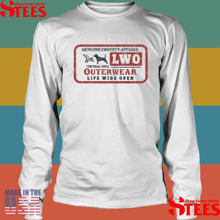 Life Wide Open Genuine Cboystv The Real Deal Outerwear Shirts