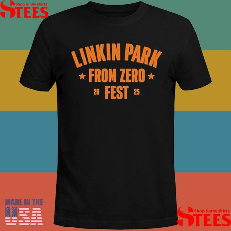 Linkin Park From Zero Fest 2025 Shirts