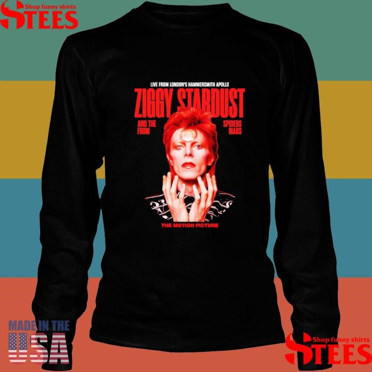Live From London’s Hammersmith Apollo Ziggy Stardust And The From Spiders Mars The Motion Picture T-shirt