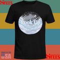 Look Up Moon Circle T-shirt