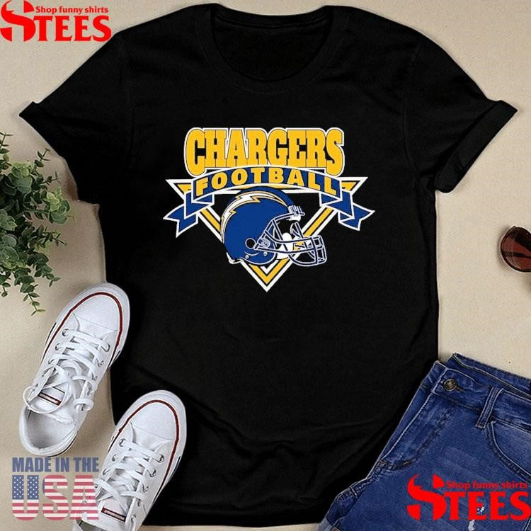 Los Angeles Chargers Football The Wild Collective Fleece T-shirt