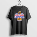 Official Los Angeles Dodgers 2025 Back To Back World Series Champions Circle Black