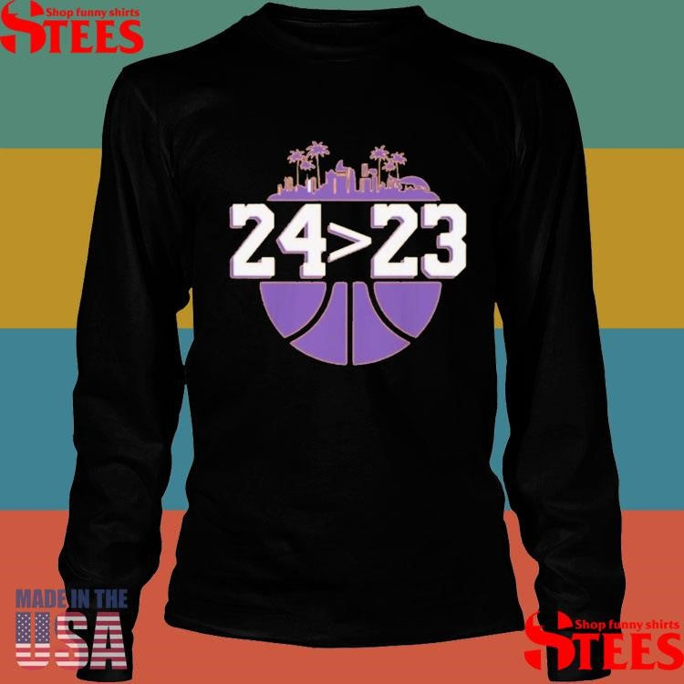Los Angeles Lakers 24 Over 23 T-shirt