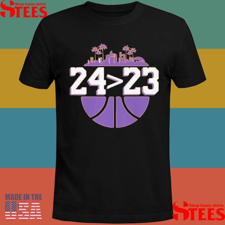Los Angeles Lakers 24 Over 23 T-shirt
